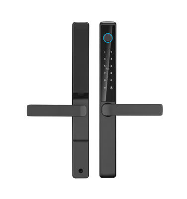 Outdoor Waterproof  TTlock Tuya Wifi Smart Lock Card Finger Print Password Sliding Aluminum Door Lock