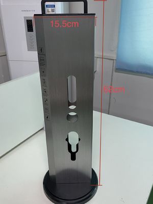 Aluminum Alloy or PC Rotating Smart Lock Display Stand for Exhibition Hall Fingerprint Locks
