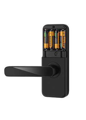 Qleung S810 Smart Door Lock with Fingerprint Password Card Tuya App Remote Control for 38-55mm Door Thickness