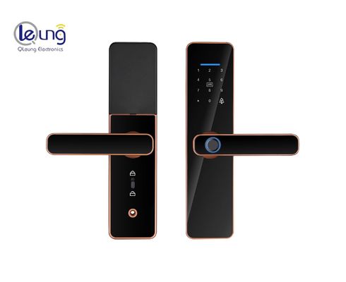 Qleung S811 Tuya Smart Door Lock with 38-55mm Door Thickness 4 AA Alkaline Battery and 2 Years Warranty