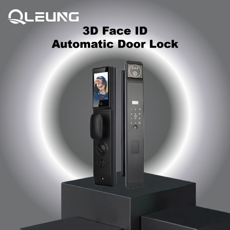 S940Max Video Calling Smart Door Lock with Card Key Code Tuya APP Face Fingerprint Recognition for Apartment Home Wooden Door