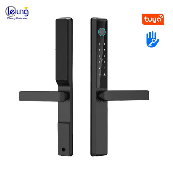 Qleung S960 Waterproof IP65 Digital Door Lock Tuya TTlock Password Card Fingerprint Smart Home Door Lock