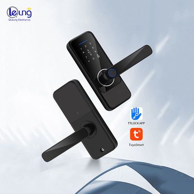 S810 قفل درب اثر انگشت اتوماتیک آلومینیوم آلیاژ شیشه گرم