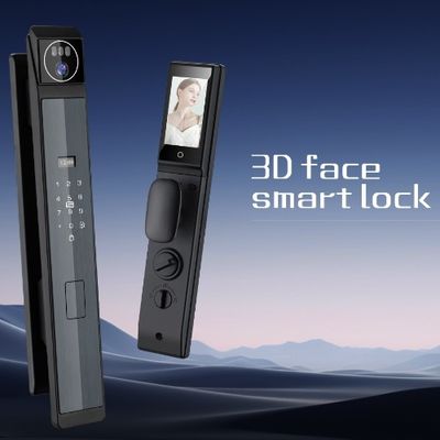 با 3D Face Recognition Smart Lock با تماس ویدیویی و باتری 4200 ماهه قابل شارژ