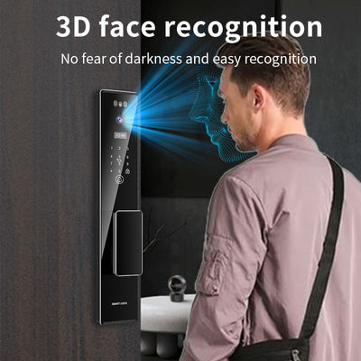 ديجيتال 13 زبان Face Door Lock Tuya App با ويديو اينتركوم