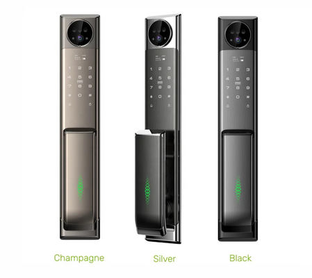 Qleung S923MAX تلفن هوشمند ویدیویی تشخیص چهره اثر انگشت قفل درب هوشمند