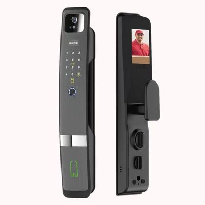 Qleung S924MAX اثر انگشت بيومتريک با دوربين ديجيتالي با قفل درب هوشمند