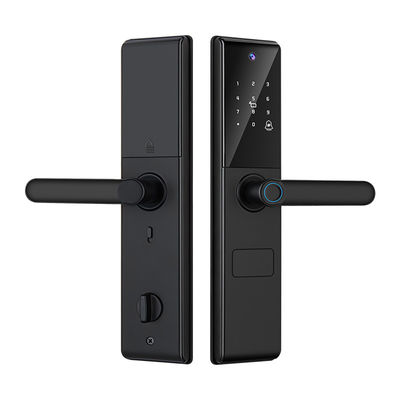 S829Max Tuya Wifi کنترل از راه دور دوربین قفل درب اثر انگشت کد کارت بدون کلید قفل درب هوشمند خانه