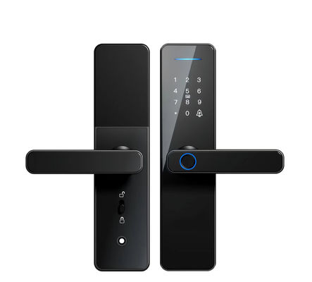 Qleung S811 با کیفیت بالا قفل درب انگشت دیجیتال هوشمند Tuya Wifi TTlock کنترل از راه دور قفل درب خانه هوشمند
