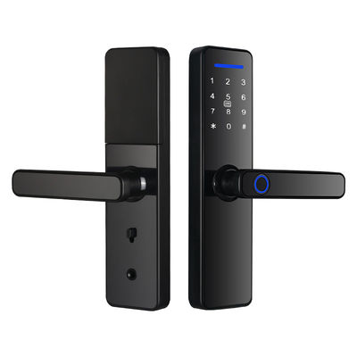 S811 قفل درب خانه هوشمند اثر انگشت Zigbee Wifi TTlock APP کنترل از راه دور قفل درب تویا