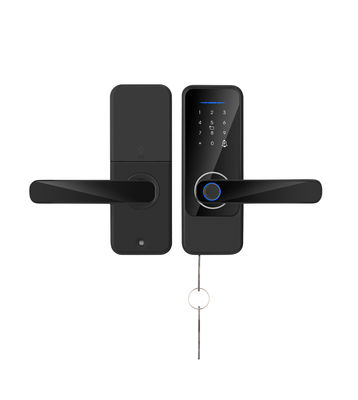 S810 قفل اثر انگشت هوشمند کلید های وای فای قفل درب ساده Tuya Fingerprint TTlock Smart Home Door Lock