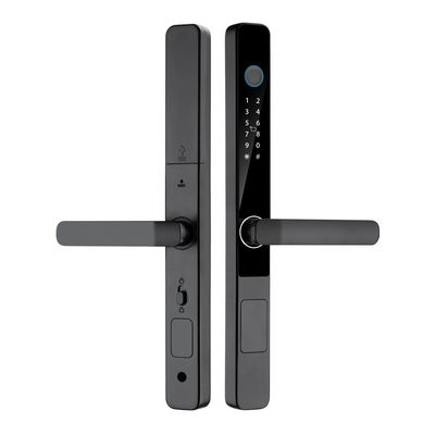 کارت رمز عبور چاپ انگشت ضد آب IP65 دیجیتال با Tuya TTlock App Remote Unlock Smart Home Door Lock