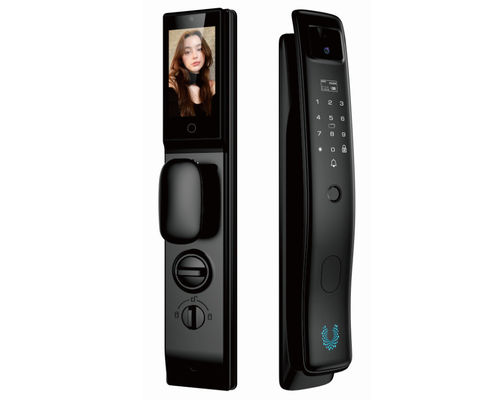 Qleung کاملا اتوماتيك 3D Face ID Tuya WIFI APP کنترل از راه دور اثر انگشت دست شناسايي کارت کليد کد S958Max Smart Lock