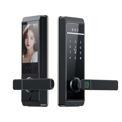 Qleung S810max طراحی جدید قفل درب تویا چهره اثر انگشت دست رمز عبور کارت کلید باز کردن قفل درب خانه هوشمند