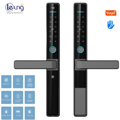 قفل درب هوشمند ضدآب در فضای باز با ساختار آلیاژ آلومینیوم و 2 سال گارانتی